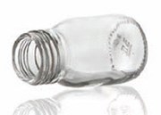 Zeige Details für 30 ml syrup bottle, clear, type 3 moulded glass Bild von 30 ml syrup bottle, clear, type 3 moulded glass