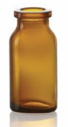 Zeige Details für 10 ml injection vial, amber, type 1 moulded glass Bild von 10 ml injection vial, amber, type 1 moulded glass