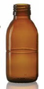 Zeige Details für 100 ml syrup bottle, amber, type 3 moulded glass Bild von 100 ml syrup bottle, amber, type 3 moulded glass