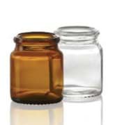Zeige Details für 18 ml tablet jar, clear, type 3 moulded glass Bild von 18 ml tablet jar, clear, type 3 moulded glass