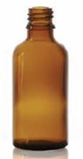 Zeige Details für 10 ml dropper bottle, amber, type 1 moulded glass Bild von 10 ml dropper bottle, amber, type 1 moulded glass
