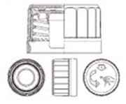 Zeige Details für Duma® Twist-Off cap model 3829D Bild von Duma® Twist-Off cap model 3829D
