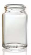 Zeige Details für 31 ml tablet jar, clear, type 3 moulded glass Bild von 31 ml tablet jar, clear, type 3 moulded glass