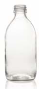 Zeige Details für 1000 ml syrup bottle, clear, type 3 moulded glass Bild von 1000 ml syrup bottle, clear, type 3 moulded glass