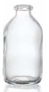 Zeige Details für 50 ml aerosol bottle, clear, type 3 moulded glass Bild von 50 ml aerosol bottle, clear, type 3 moulded glass