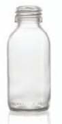 Zeige Details für 60 ml syrup bottle, amber, type 3 moulded glass Bild von 60 ml syrup bottle, amber, type 3 moulded glass