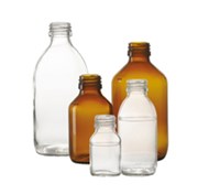 Zeige Details für 500 ml syrup bottle, amber, type 3 moulded glass Bild von 500 ml syrup bottle, amber, type 3 moulded glass