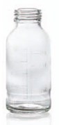 Zeige Details für 1000 ml plasma bottle, clear, type 2 moulded glass Bild von 1000 ml plasma bottle, clear, type 2 moulded glass
