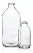 Zeige Details für 250 ml infusion vial, clear, type 1 moulded glass Bild von 250 ml infusion vial, clear, type 1 moulded glass